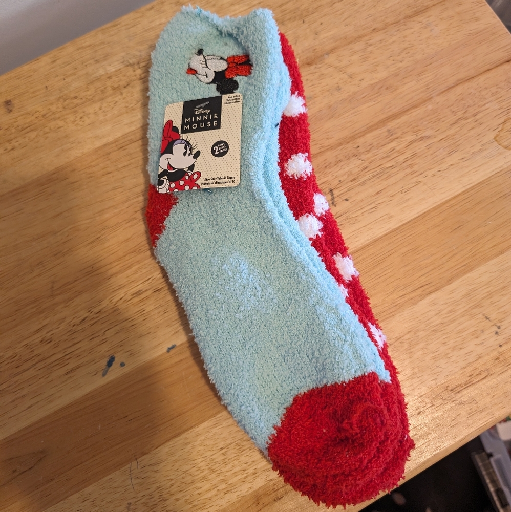 Disney Minnie Mouse women socks Duo 4-10